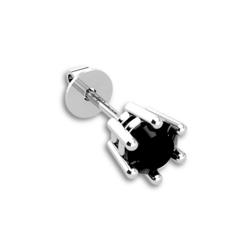 0.61 Ct. Solo 14 Ayar Küpe