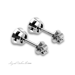 1.22 Karat Siyah Pırlanta Çift Küpe 2