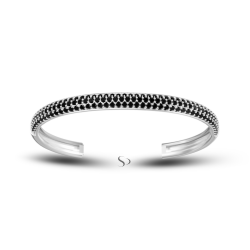 3.65 Karat Siyah Pırlanta Kadın Bileklik 2