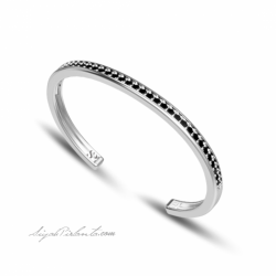 2.72 Karat Siyah Pırlanta Erkek Bileklik 1