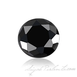 2.44 Ct 9.52 X 3.05 mm AAA kalite pırlanta kesim siyah pırlanta taş 1